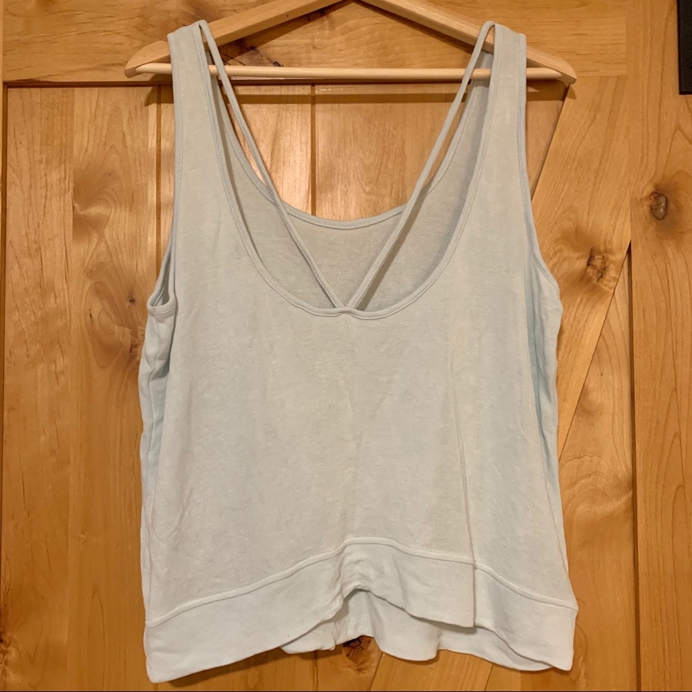 Athleta Powder Blue Crop Tank